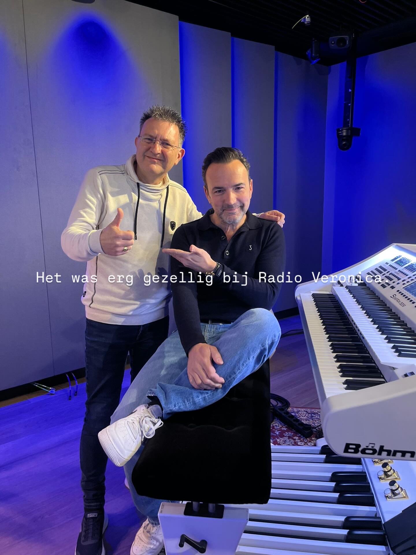 DirkJan Ranzijn bij radio veronica